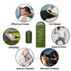 Sleeping Bag for Camping,Sleeping Bags for Adults Backpacking Waterproof,3 Seasons Adult Blanket,Small Packed Ultralight Carry Bag, Soft,Thick and Warm,for Outdoor Camping,Travel,Hiking