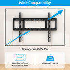 HOME VISION Heavy Duty Tilt TV Wall Mount for 32-86 Inch Flat/Curved Screen