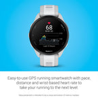 Garmin Forerunner® 165, Running Smartwatch, 43mm, Black