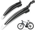 Bike Mudguard Set, Portable Adjustable Road Mountain Bike Bicycle Cycling Tires Front and Rear Mud Guard Fenders for MTB Mountain Road Bike