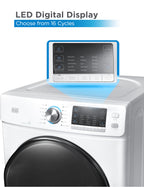 BLACK+DECKER 2.65 Cu. Ft. Portable Dryer, 8.8 lb. Capacity, BCED26, White