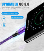 2-Pack 1M USB C Cable 3.1A Fast Car Charger Cable Compatible for iPhone 17 air 16 15 Plus Pro Max, Samsung Flip/Fold 7 6 5 4 3 S26 S25 S24 S10 S20 S21 S22 S23 A16/15/14/13/12 A35/A34 A56/55/54, Pixel