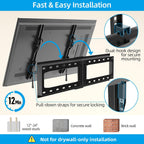 HOME VISION Heavy Duty Tilt TV Wall Mount for 32-86 Inch Flat/Curved Screen