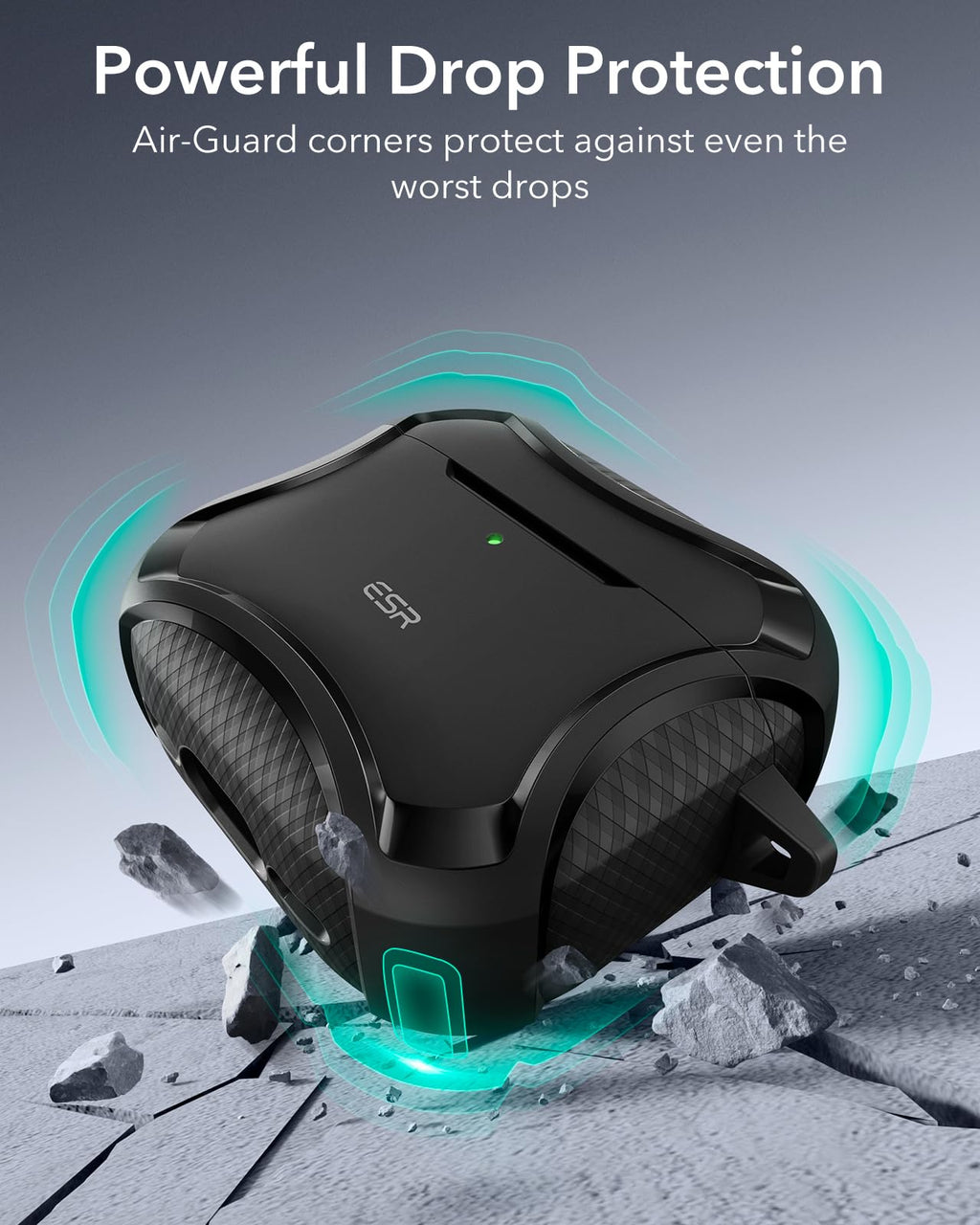 ESR for AirPods Pro 2 Case, Compatible with MagSafe, Navy Blue