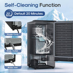 ICEPURE Nugget Ice Makers Countertop with App, Portable Ice Machine