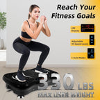 EVOLAND Vibration Plate Exercise Machine, Fitness Vibration Trainer
