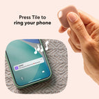 Life360 Tile - Bluetooth Tracker, Keys Finder and Item Locator for Keys, Bags and More. Phone Finder. Both iOS and Android Compatible. 1-Pack (Black)