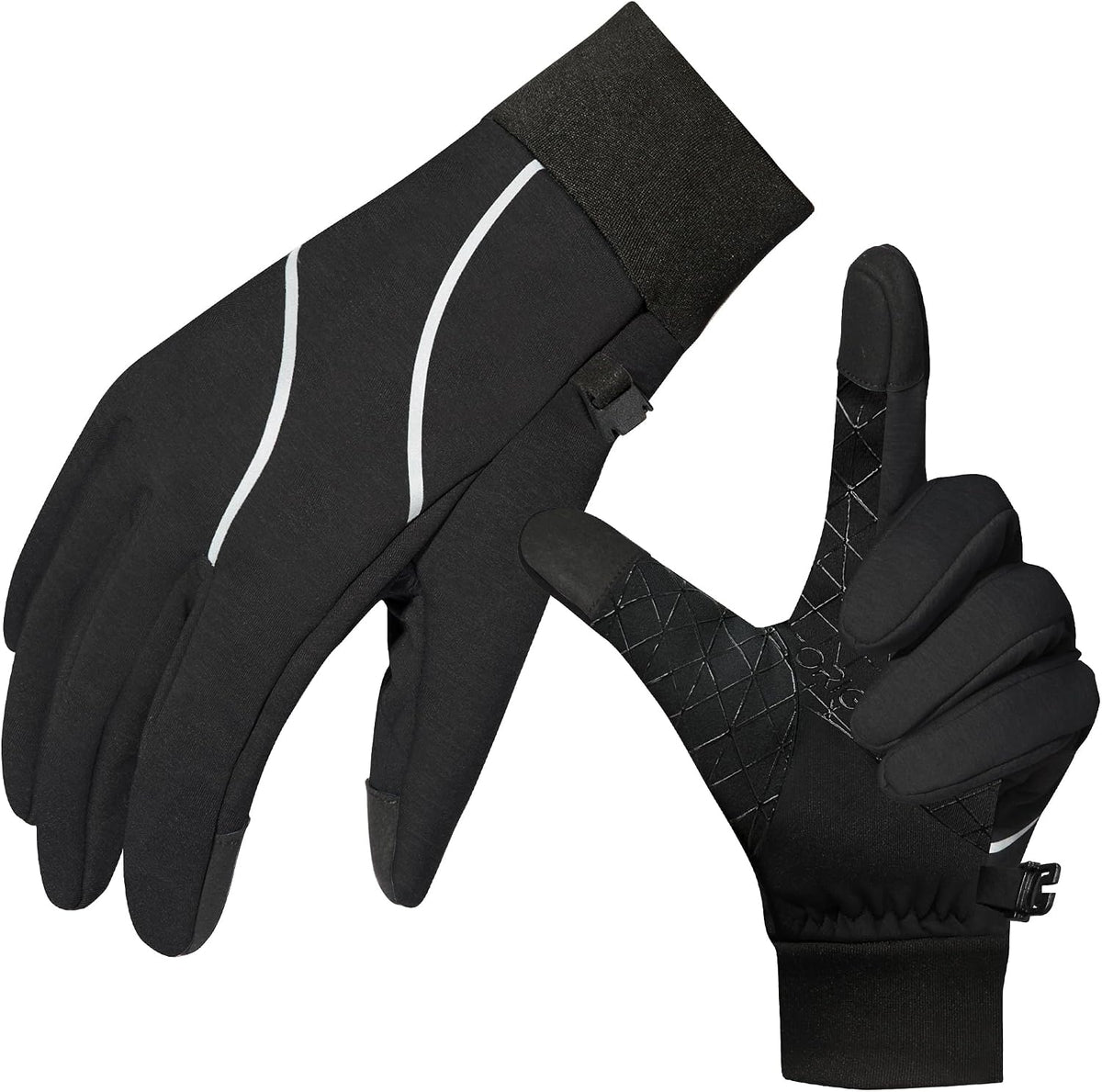 Origem Thermal Winter Gloves for Men Women, Water Resistant Cycling Gloves