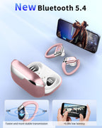 Wireless Earbuds Sports, 75Hrs Bluetooth 5.4 Headphones, Bass Hi-Fi Stereo