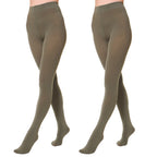 EVERSWE 2 Pairs Pack Women's Opaque Tights