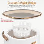 JUJOJB Portable Washing Machine, Folding 20L Mini Washer and Spin-Dryer