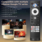 【2-Pack】 for Roku TV Remote,Replacement for TCL,ONN, Hisense Roku TVs