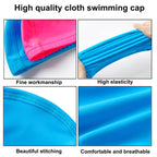 2 Swimming Caps for Kids Girls Boys Adult Light Swimming Cap Swim Hats Kid