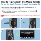 Universal Replacement for LG Smart TV Remote