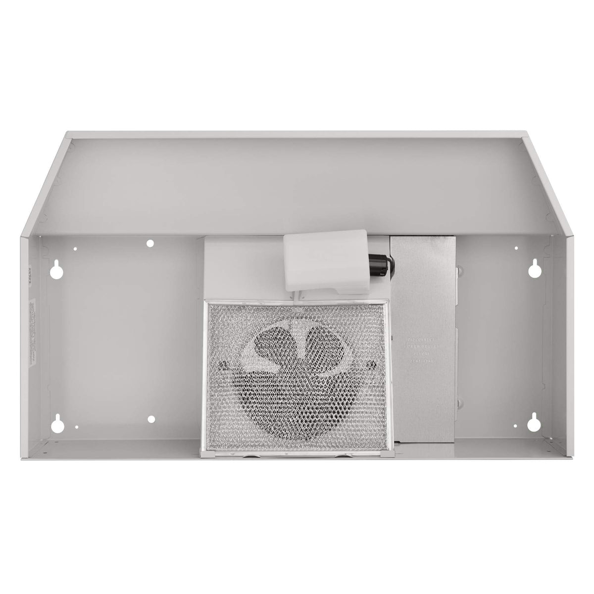 Broan-NuTone 413604 Non-Ducted Ductless Range Hood Insert with Light, Exhaust Fan for Under Cabinet, 36-Inch, Stainless Steel