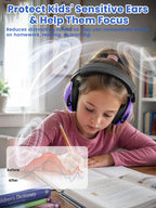 Dr.meter Ear Defenders Children SNR 27.4dB for Autism, Sensory Needs