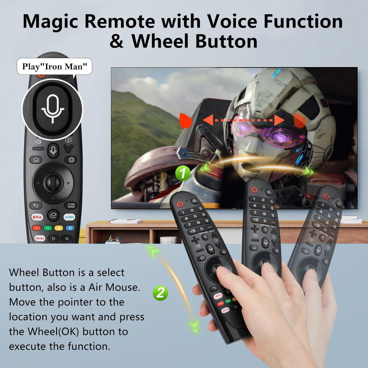 Universal for Hisense TV Remote Replacement