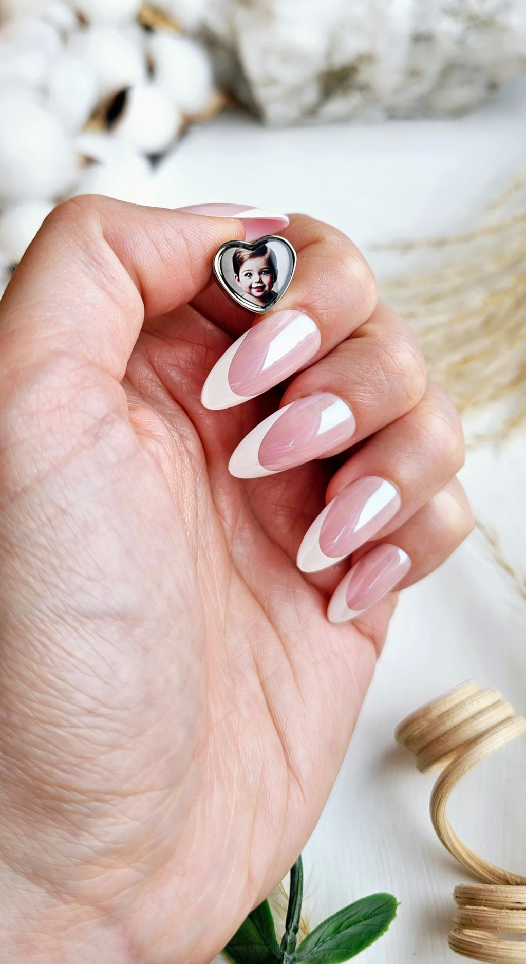 2Burned Custom Personalised Stainless Steel 316 Love Heart Photo Charm