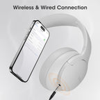 DOQAUS Bluetooth Headphones Over Ear, Headphones Wireless with 90H Playtime