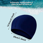2 Swimming Caps for Kids Girls Boys Adult Light Swimming Cap Swim Hats Kid