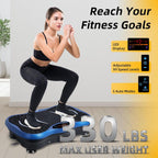 EVOLAND Vibration Plate Exercise Machine, Fitness Vibration Trainer