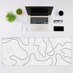 Rcege Large Gaming Mouse Pad Extended Desk Mat with Non Slip Stitched Edge