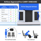 Taygeer Ryanair Cabin Bags 40x30x20 Underseat, Travel Backpack Cabin Size