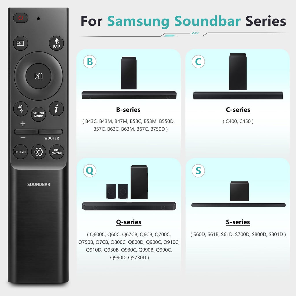 Replacement for Apple-TV-4K-Remote, Remote Control for Apple TV 4K/HD