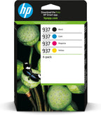 HP 937 Black/Cyan/Magenta/Yellow Original Ink Cartridges 4-Pack
