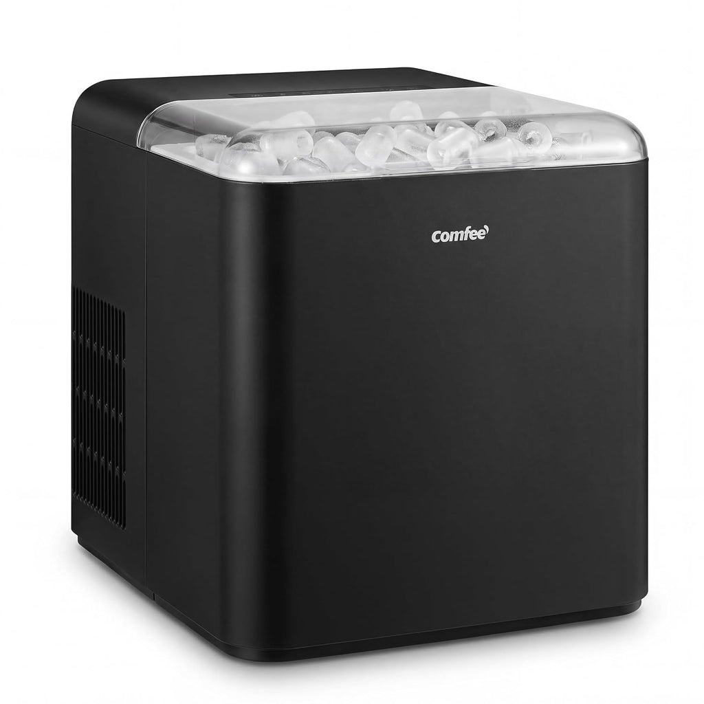 Comfee 33lbs Countertop Bullet Ice Maker, Self-Cleaning, with Ice Scoop