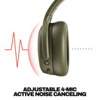 Skullcandy Crusher ANC 2 Noise Cancelling Wireless Headphones - Bone