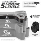 Coresteady Pull Up Bands & Resistance Bands - Heavy Duty Loop Band for Men & Women - Build Fit Power & Muscle - Training, Fitness Assist Pull Ups & Gym Exercise