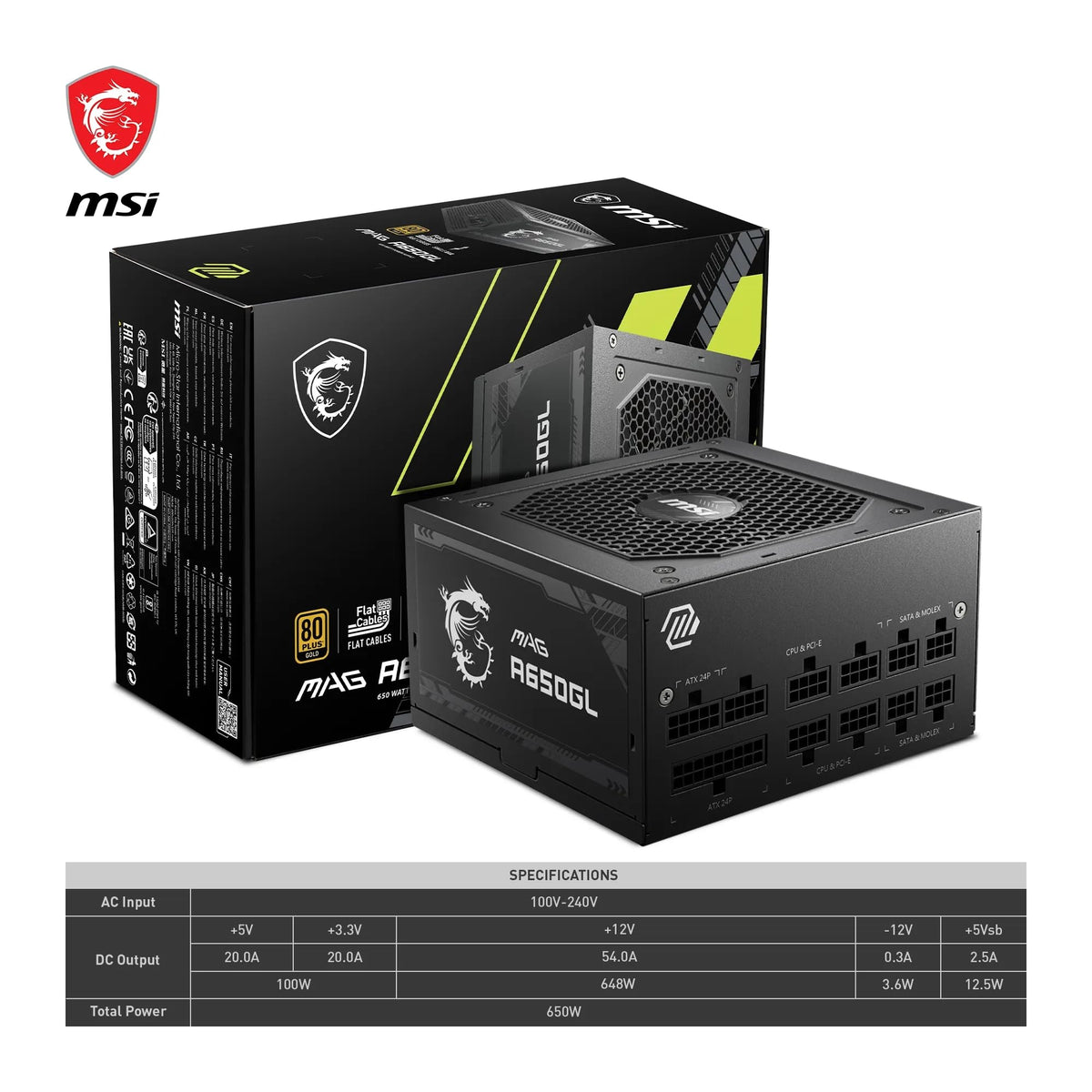 MSI MAG A750GL PCIE5