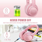 BERIBES Bluetooth Headphones Over Ear Wireless HiFi Stereo Headsets 65H 6EQ