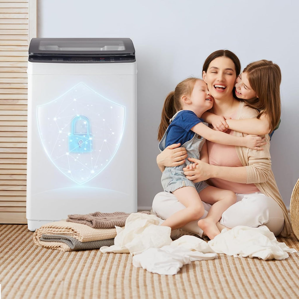 Winado 15.6LBS Full Automatic Portable Washing Machine with Drain Pump