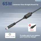 Universal 65W USB C Laptop Charger Compatible with Lenovo Thinkpad