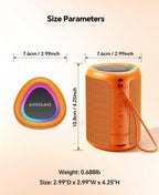Portable Bluetooth Speaker Gift Ideas: Outdoor Travel Essentials Waterproof