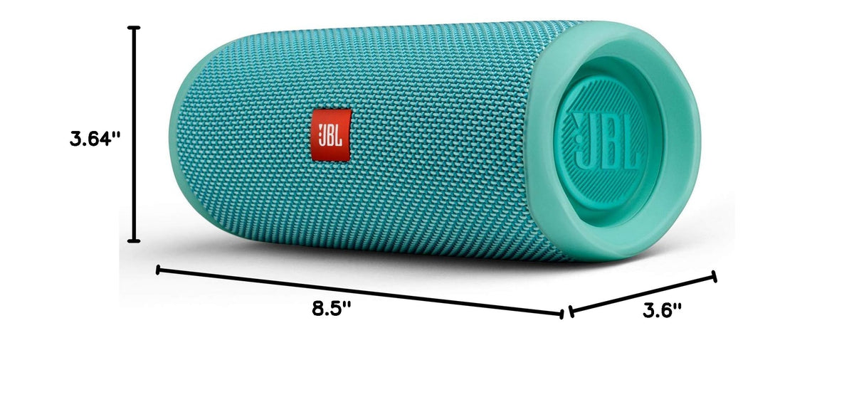 JBL FLIP 5, Waterproof Portable Bluetooth Speaker, Black, Small