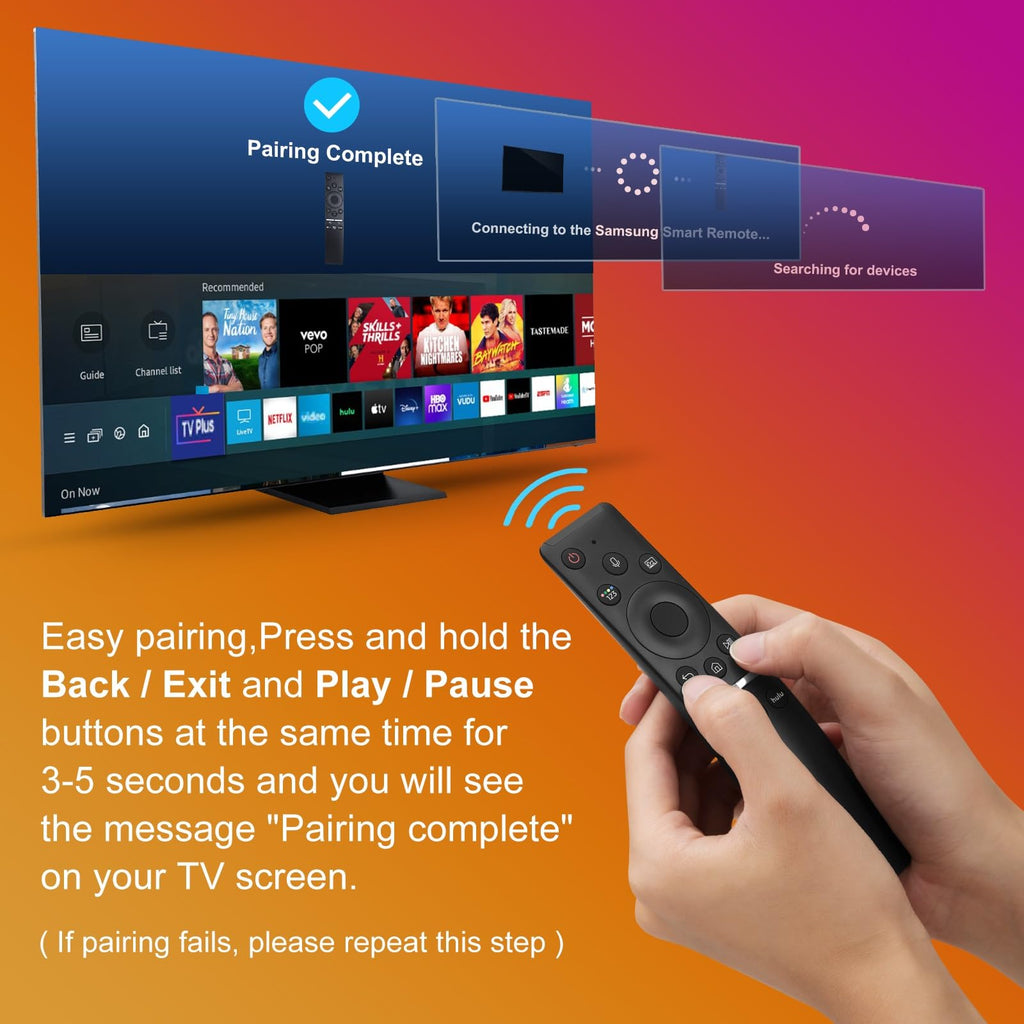 (2 Pack) Cover for Samsung Remote Silicone Protective Case Compatible with Samsung TV Remote Control Cover BN59 Series Glow in The Dark Remote Skin Sleeve