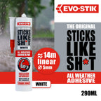 EVO-STIK Sticks Like Sh*t Adhesive Clear - 290ml