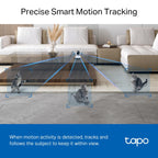 Tapo C210 2K 3MP Pan/Tilt Indoor Security Camera Pet Camera House Security