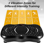EVOLAND Vibration Plate Exercise Machine, Fitness Vibration Trainer