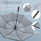 ZOMAKE Golf Umbrella Windproof and Rainproof Large