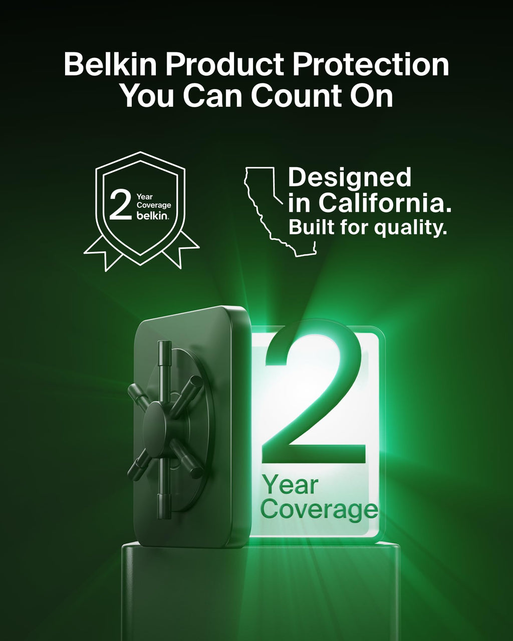 Belkin SoundForm Mini Kids Headphones, Wireless & Wired, 30H Playtime, Case