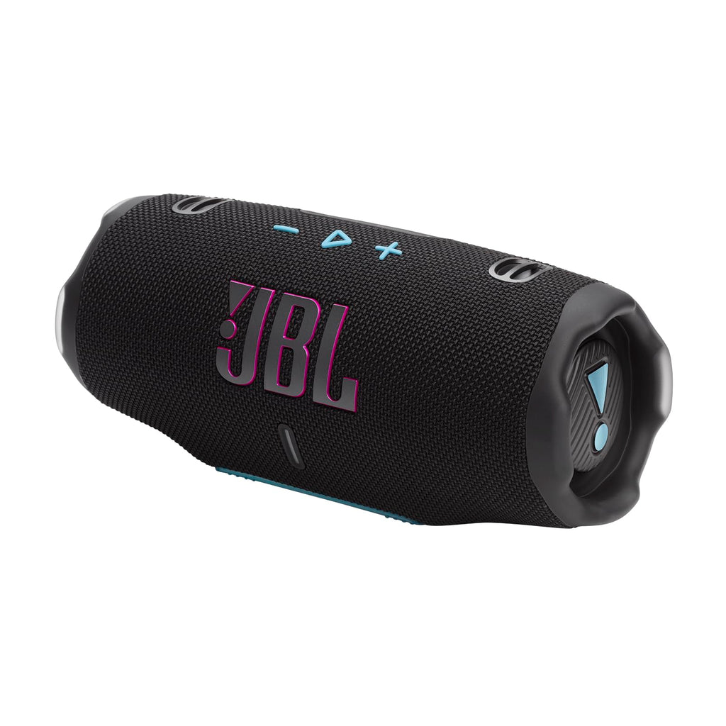 JBL Charge 6 - Portable Waterproof & DropProof Bluetooth Speaker (Black)