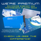 200 Disposable Nitrile Gloves Medium Blue – Medical Examination Powder-Free Latex-Free Strong Durable Tear-Resistant for Healthcare, Dental, Food, Cleaning, Automotive & Industrial Use (Medium)