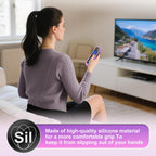 for Roku-Remote-Cover,Glow in The Dark Silicone Protective Case