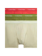 Calvin Klein Men’s 3 Pack Trunks with Logo Waistband