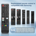 【2-Pack】 for Roku TV Remote,Replacement for TCL,ONN, Hisense Roku TVs