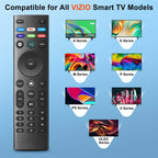 【2-Pack】 for Roku TV Remote,Replacement for TCL,ONN, Hisense Roku TVs